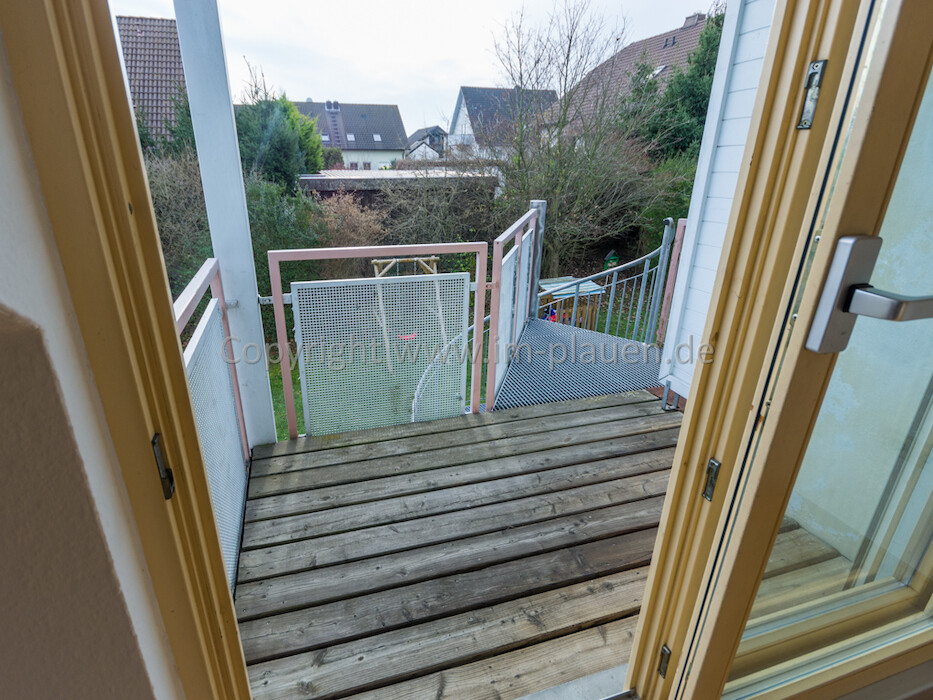 Süd-West-Balkon – Stellplatz – Tageslichtbad | 2-Zimmer-Wohnung Plauen Neundorf - Photo 5