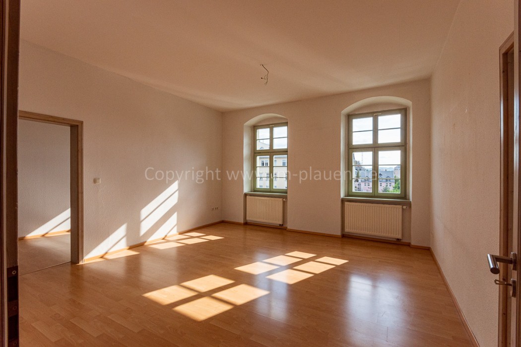 3 Raum Wohnung mit Terrasse am Altmarkt Plauen zur Miete
