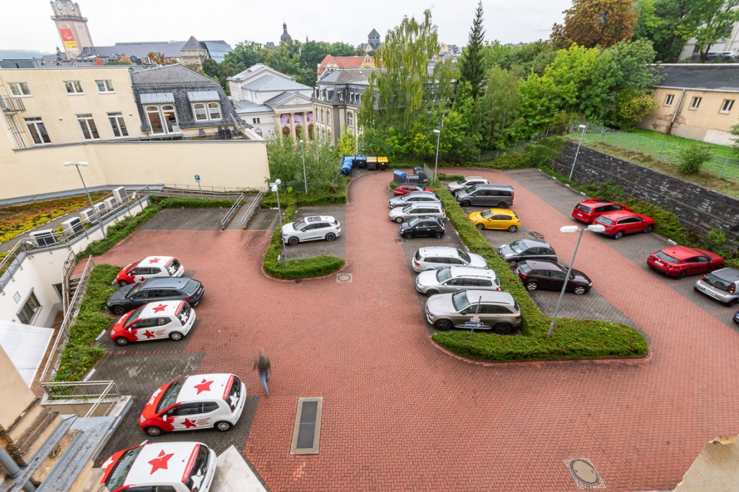 Pakrplätze Innenhof