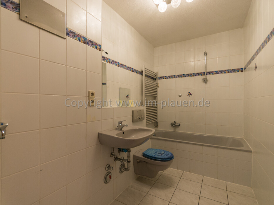 Balkon - Einbauküche - Weitblick - 77 m² | 3-Zimmer-Wohnung Plauen Seehaus - Photo 3