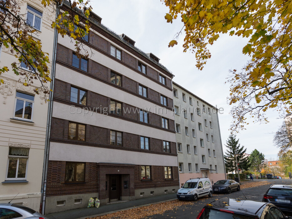 Balkon - separates WC - Badewanne - 76 m² | 3-Zimmer-Wohnung Plauen Haselbrunn - Photo 3