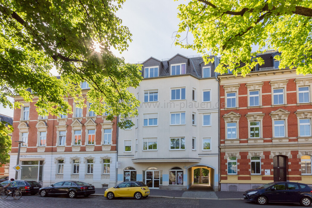 Balkon - offene Küche - Badewanne - Stellplatz | 3-Zimmer-Wohnung Plauen Preißelpöhl - Foto 1