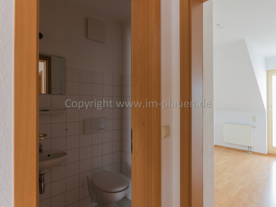 2 Balkone – Garage – offene Küche | 3-Zimmer-Wohnung Plauen Neundorf - Foto 2