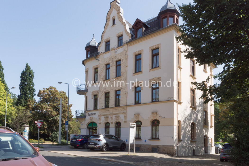 Dachgeschoss - Laminat - Badewanne - Stellplatz | 2-Zimmer-Wohnung Plauen Westend - Foto 3