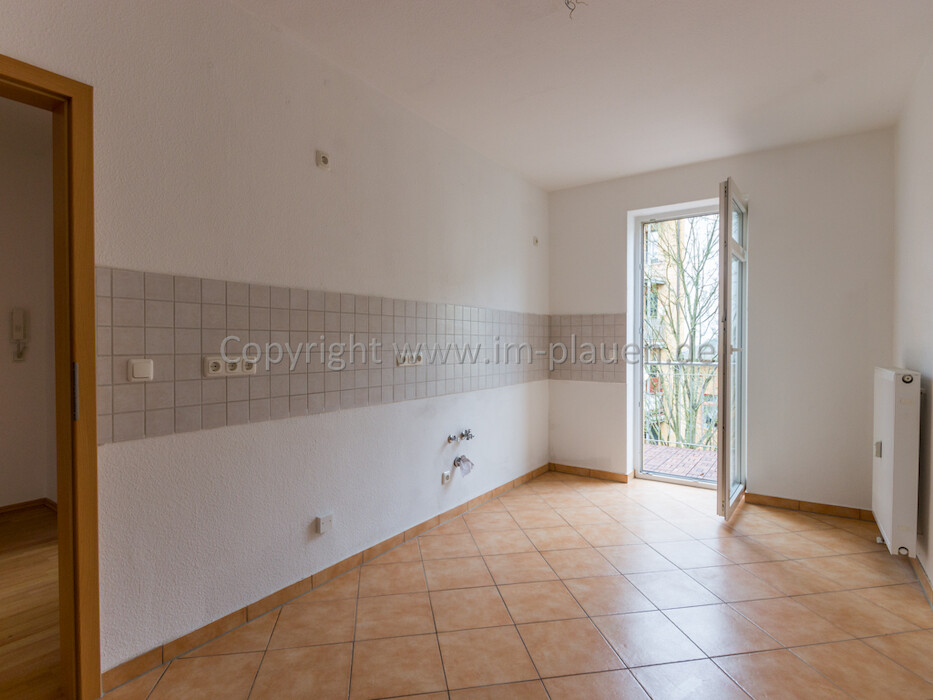 Balkon - Badewanne - Dusche - Tageslichtbad | 2-Zimmer-Wohnung Plauen Syratal - Photo 3