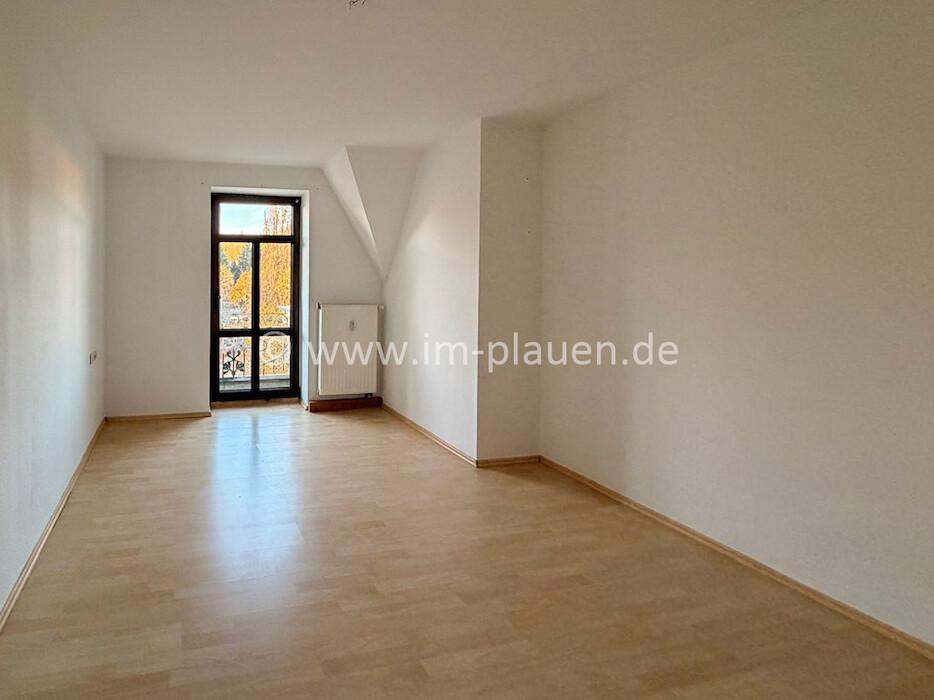Balkon - Badewanne - Laminat - Stellplatz | 2-Zimmer-Wohnung Plauen Westend - Photo 1
