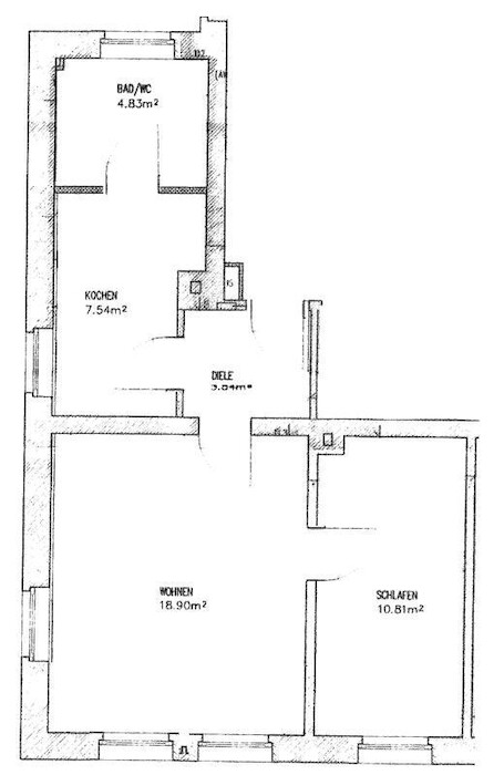 Einbauküche - Badewanne - Tageslichtbad - Stellplatz | 2-Zimmer-Wohnung Plauen Haselbrunn - Foto 2