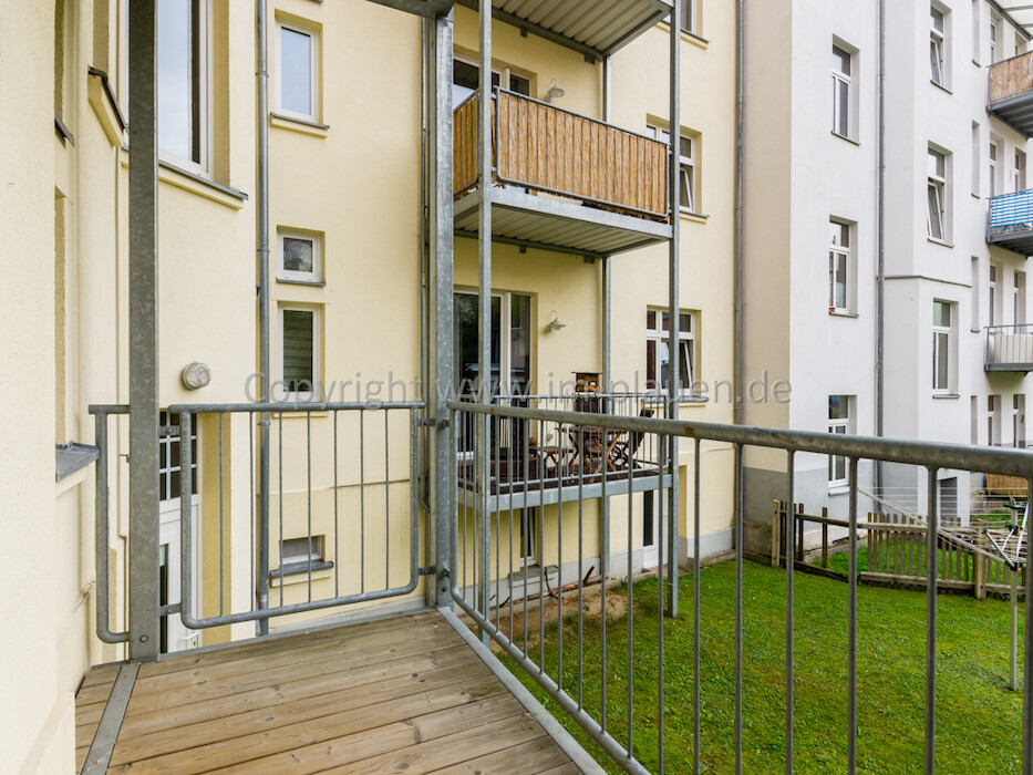 Balkon - Tageslichtbad - Badewanne - Aufzug | 2-Zimmer-Wohnung Plauen Seehaus - Foto 4