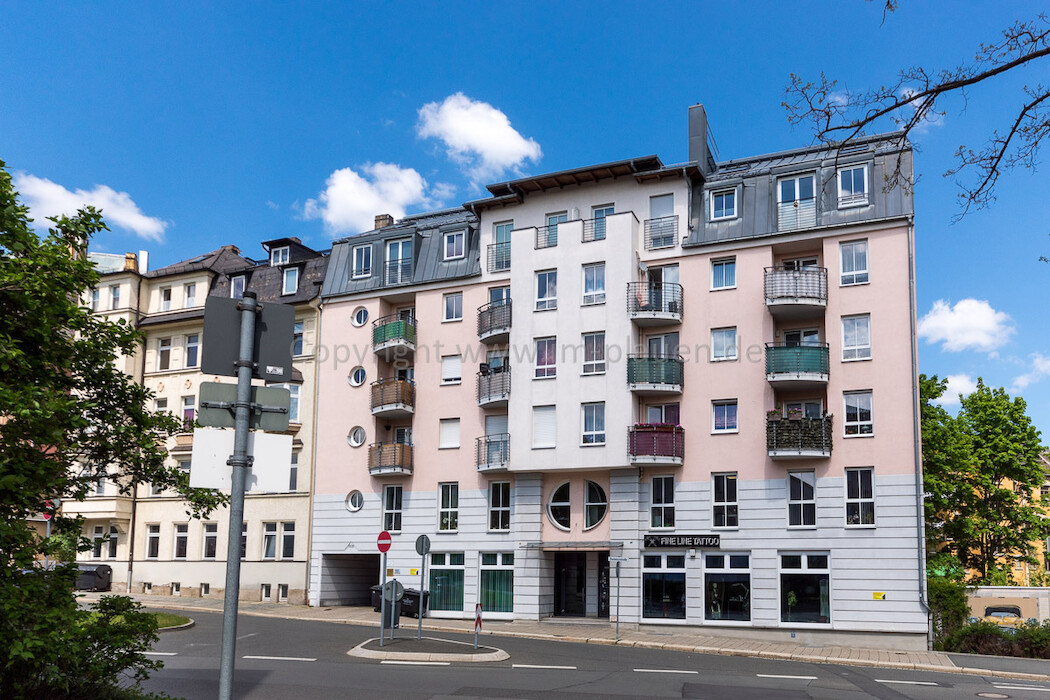 Balkon - EBK - barrierefrei - Aufzug | 2-Zimmer-Wohnung Plauen Seehaus - Photo 1