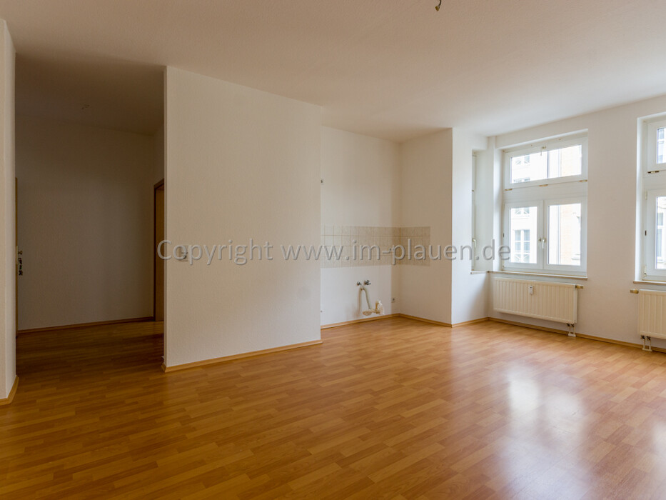 Renoviert – Tageslichtbad – Zentrum | 1-Zimmer-Wohnung Plauen (Krausenstraße) - Photo 1