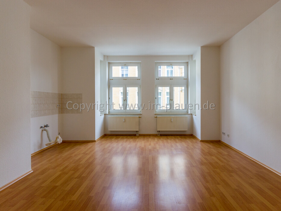Renoviert – Tageslichtbad – Zentrum | 1-Zimmer-Wohnung Plauen (Krausenstraße) - Photo 4