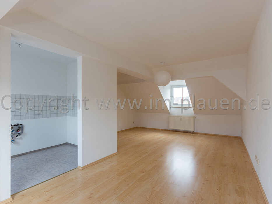 Weitblick – Balkon – Dusche & Wanne | 3-Zimmer-Wohnung Plauen Hammervorstadt - Foto 1