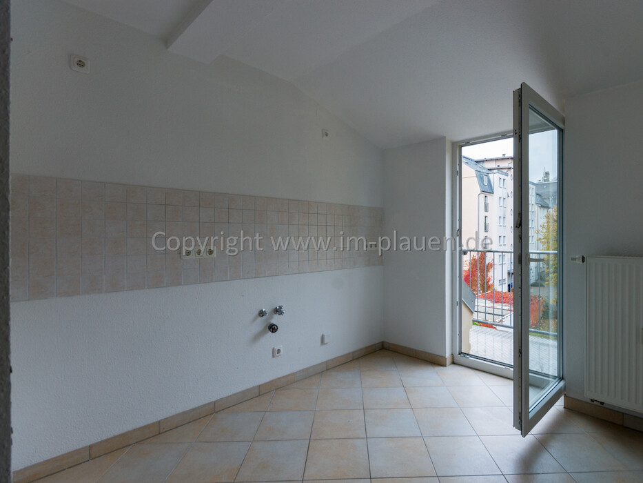 Balkon – modernes Bad – Weitblick | 2-Zimmer-Wohnung Plauen Seehaus - Foto 3