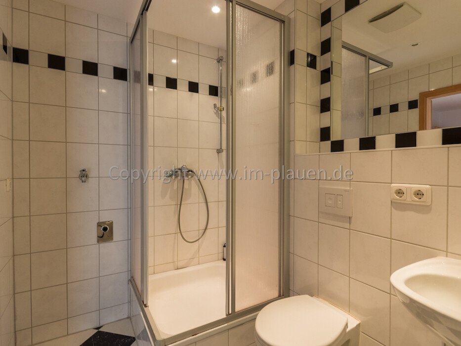 Balkon – modernes Bad – Weitblick | 2-Zimmer-Wohnung Plauen Seehaus - Foto 4