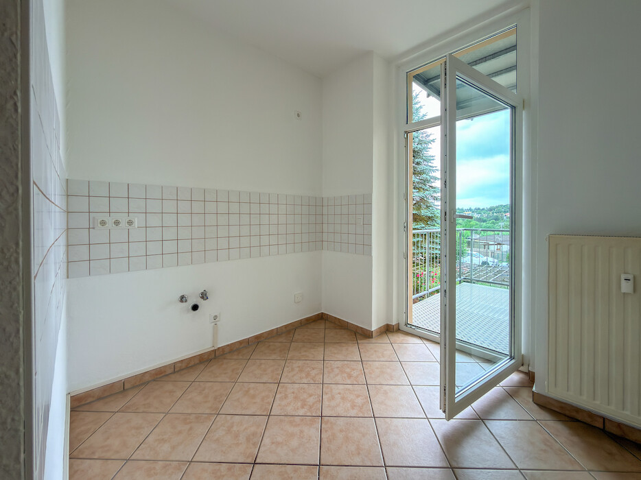 Balkon – Außenstellplatz – Südvorstadt | 2-Zimmer-Wohnung Plauen - Foto 3
