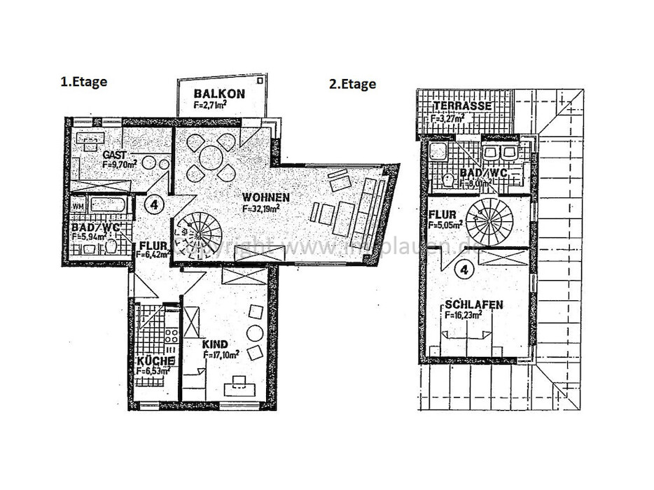 2 Balkone – Maisonette – Weitblick | 4-Zimmer-Wohnung Plauen Ostvorstadt - Photo 4