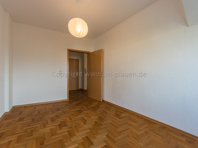 EBK – Balkon – Eiche Parkett | 4-Zimmer-Wohnung Plauen Seehaus - Photo 5