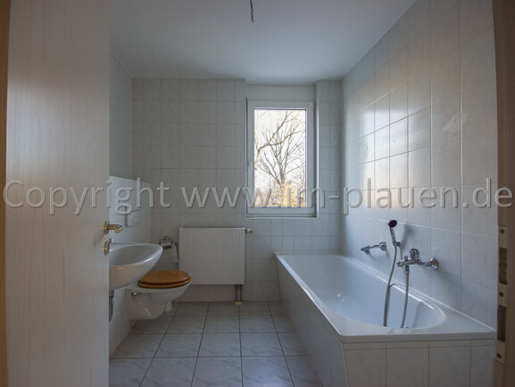 Terrasse – Tageslichtbad – Stellplatz | 2-Zimmer-Wohnung Plauen Ostvorstadt - Photo 5
