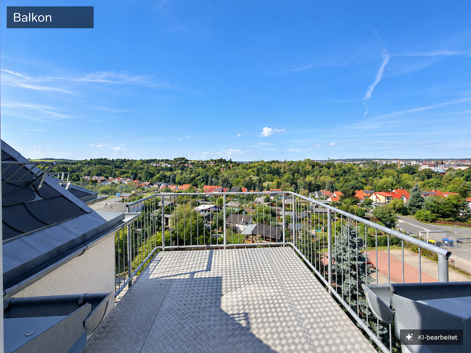 Großzügige 4-Raum-Wohnung mit Westbalkon & Weitblick in Plauen-Südvorstadt - Foto 4