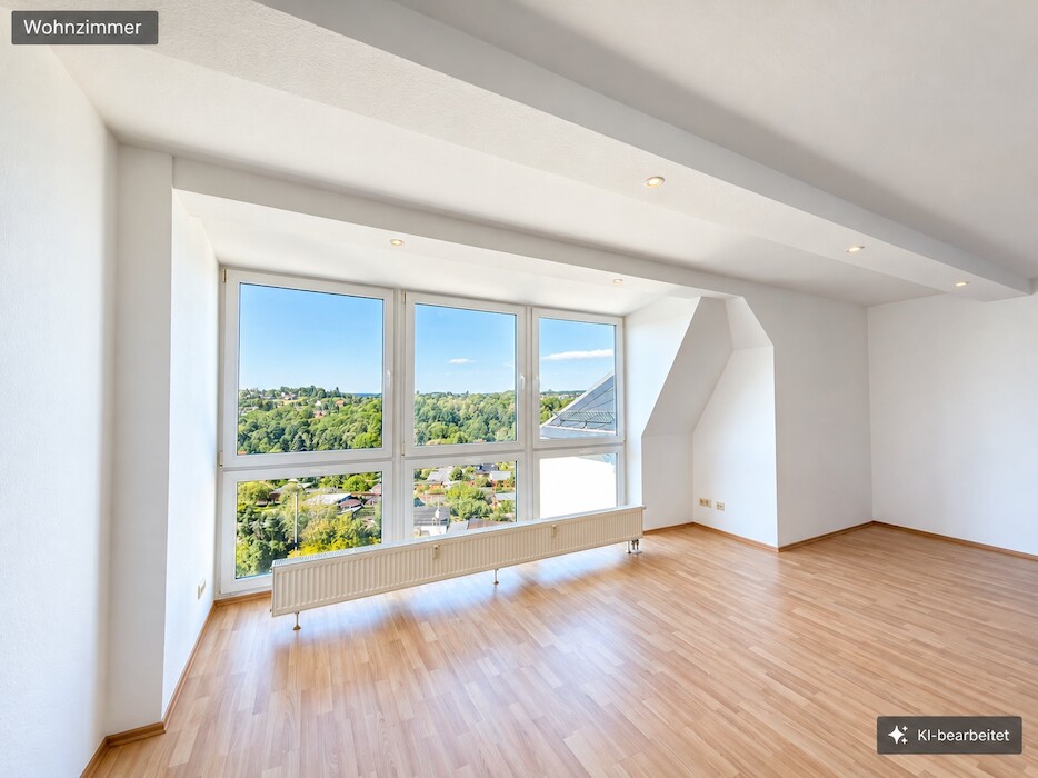 Großzügige 4-Raum-Wohnung mit Westbalkon & Weitblick in Plauen-Südvorstadt - Foto 2